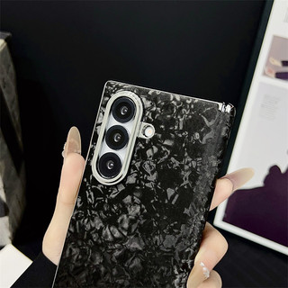 Ốp điện thoại mạ điện Aurora sang trọng cho Samsung Galaxy Z Fold 7/6/5/4, chống sốc