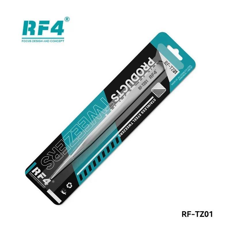 RF4 RF-TZ01 Nhíp cực sắc cho điện thoại di động Máy tính bảng Máy tính bảng Độ cứng cao Sửa chữa dây bay chính xác cao Nhíp