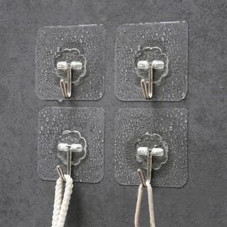 10 cái Móc Dán Tường Treo Đồ Trong Suốt T10 - Các Loại Móc Dính Cường Lực SUNNY