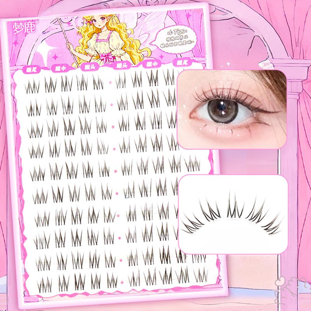 9-13mm C Curl DIY Eyelash Extensions - Dây mỏng có thể tái sử dụng để tăng cường mắt tự nhiên