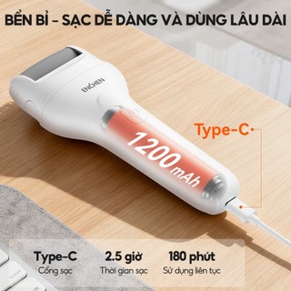 Máy Chà Gót Chân Enchen Rock 2 - 2 chế độ - mịn màng, chăm sóc gót chân | Bảo hành 12 tháng