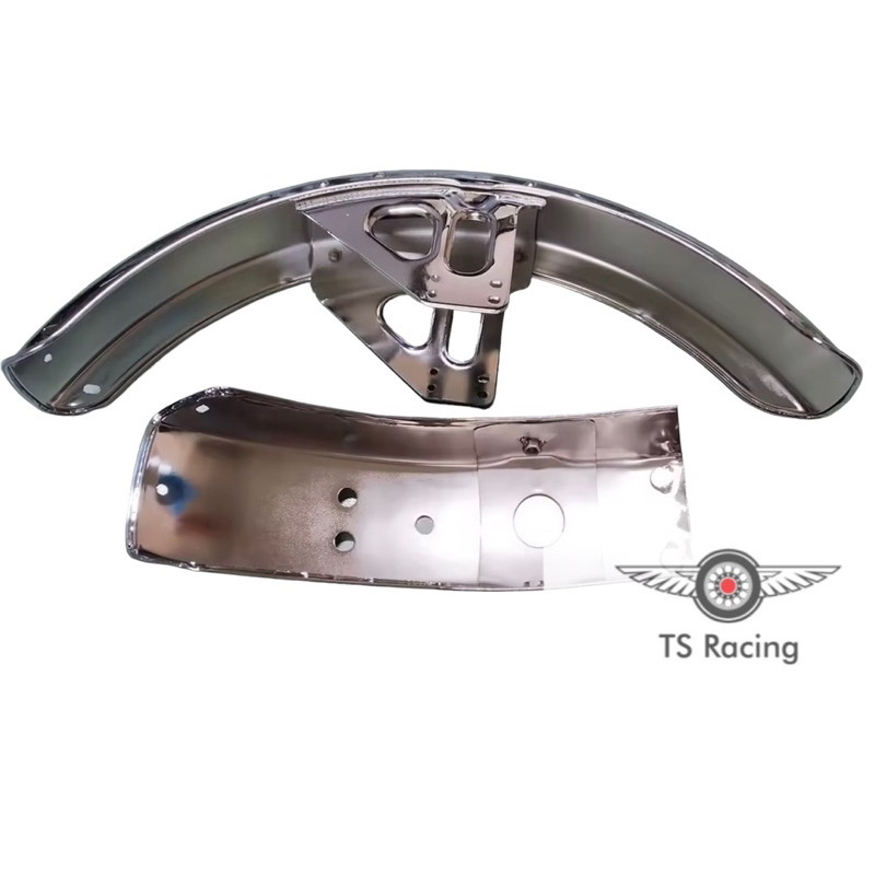 Bộ dè trước dè sau inox xe win 100