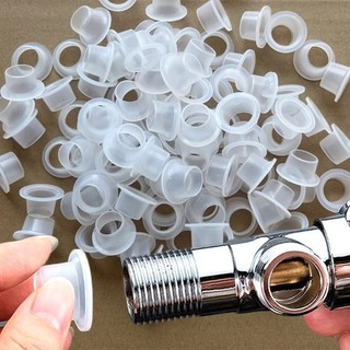 10-30 Miếng Đệm Niêm Phong Vòi Silicon - Ống Ren Van Tam Giác - Vòng Cao Su Niêm Phong Chống Rò Rỉ Cho Giao Diện Vòi
