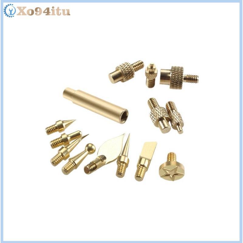 XOITU 7 / 9 / 10 Cái Đầu Sắt Đai Ốc M2 M3 M4 M5 M6 M8 Đồng Ren Nhúng Bộ Dụng Cụ Cho Nhựa Máy In 3D Hàn Sắt VN