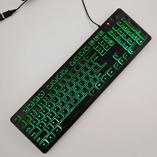 Bàn phím phát sáng có dây USB Nga Pháp Tây Ban Nha Ả Rập Ý Đức Ngôn ngữ Đan Mạch Ngoại thương