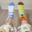 GN Zootopia 2 Nick Wilde Judy Hopps Tất Sang Trọng Nhà Hoạt Hình Ấm Áp Một Đôi Tất Nhung Đa Năng NG