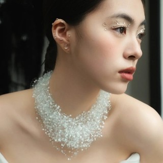 Vòng cổ ngọc trai giả cao cấp cho cô dâu