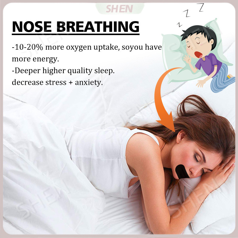 Miệng Mở Miệng Hơi Thở Đóng Miệng Miếng Dán Chống N Thở Chăm Sóc Ngủ Người Lớn Chống @ -