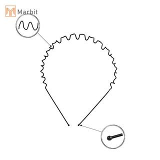 Marbit Kim Loại Tóc Dành Cho Nam Nữ Unisex Sóng Mùa Xuân Thể Thao Vòng Kẹp Đơn Giản Phụ Nữ Phụ Kiện Mới