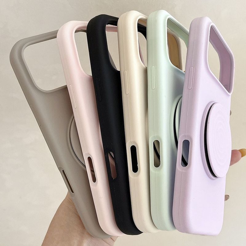 Boyang Chính Hãng Gấp Giá Đỡ Silicon Ốp Lưng Điện Thoại Lười Đuổi Phim Truyền Hình Tiện Dụng Dụng Cụ Thích Hợp Cho iphone17air16pro