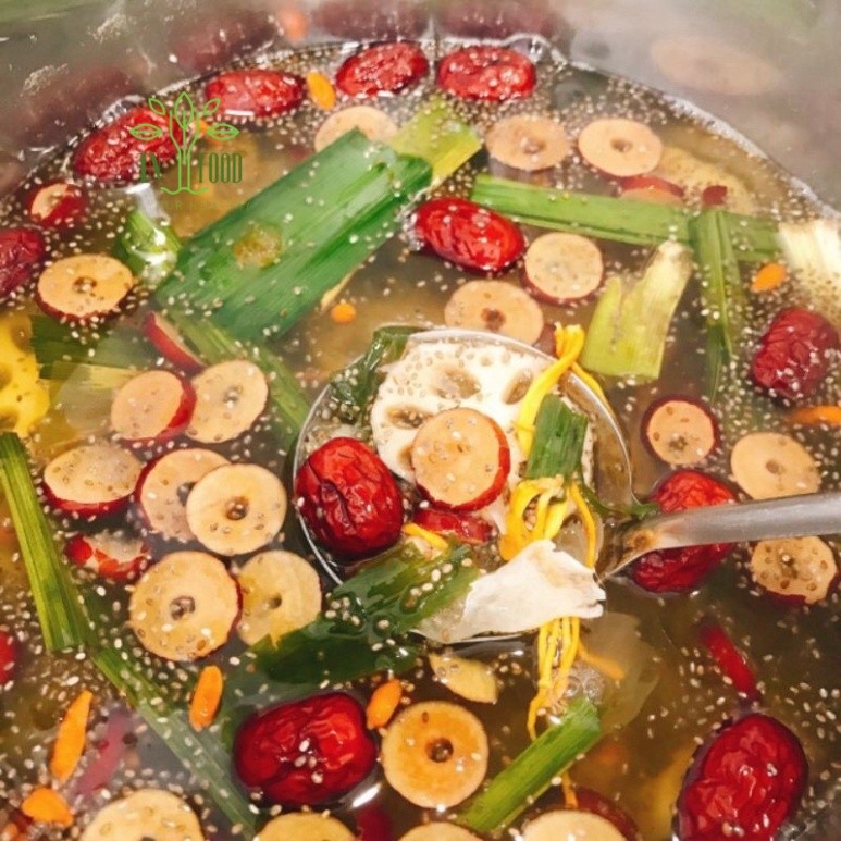 nguyên  liệu  chè dưỡng  nhan ( 100g )