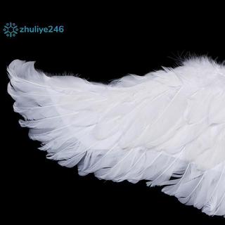 < zhuliye246 > Hình Nuốt Thiên Thần Trắng Có Dây Đeo Co Giãn Cho Tiệc Trẻ Em Cosplay Trang Trí Sinh Nhật Halloween