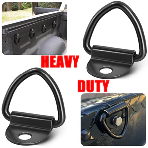 Heavy Duty D Ring Tie Down Neo Cargo Móc Gắn Vòng Cho Xe Tải Xe Kéo Xe Ô Tô Dây Đeo Hành Lý