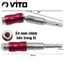 【24H】Phụ Kiện Gắn Mũi Khoan Lục Giác 1/4", Dễ Tháo Lắp, Hỗ Trợ Khoan Góc Khuất Chính Xác