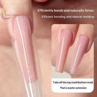 Csndices 140 / 280 chiếc Sandwich Dual Nail Forms Extensions-Hình thức thường ngày Khuôn dưới cùng hình vuông dài Hạnh nhân Nail Art Forms Dụng cụ làm móng tay VN