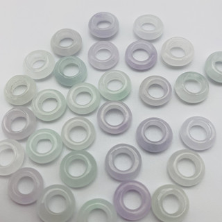 ((20 Cái) Phụ kiện vòng tay tự làm leo núi ngọc lục bảo 10mm