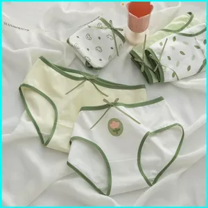 Quần lót nữ cotton mềm mại, in họa tiết xinh xắn cho bé gái