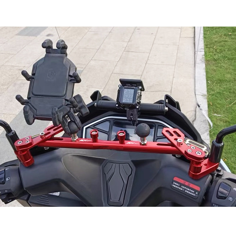 Dành Cho Xe HONDA ADV150 / ADV160 / ADV350 Tay Cầm Thanh Cân Bằng Điện Thoại Điều Hướng Gắn Thanh Nối Dài