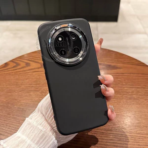 Ốp điện thoại Honor X9D X9C X9B X9A 5G Vỏ thông minh Honor X9C Vỏ mềm silicon màu trơn Vỏ điện thoại hấp thụ sốc Khung gương mạ điện