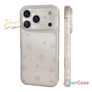 Cho IPhone 17 11 12 15 14 16 13 Pro Max XR X XS Max 8 16 15 7 14 Plus SE 2020 Air Ốp lưng điện thoại hình gấu dễ thương