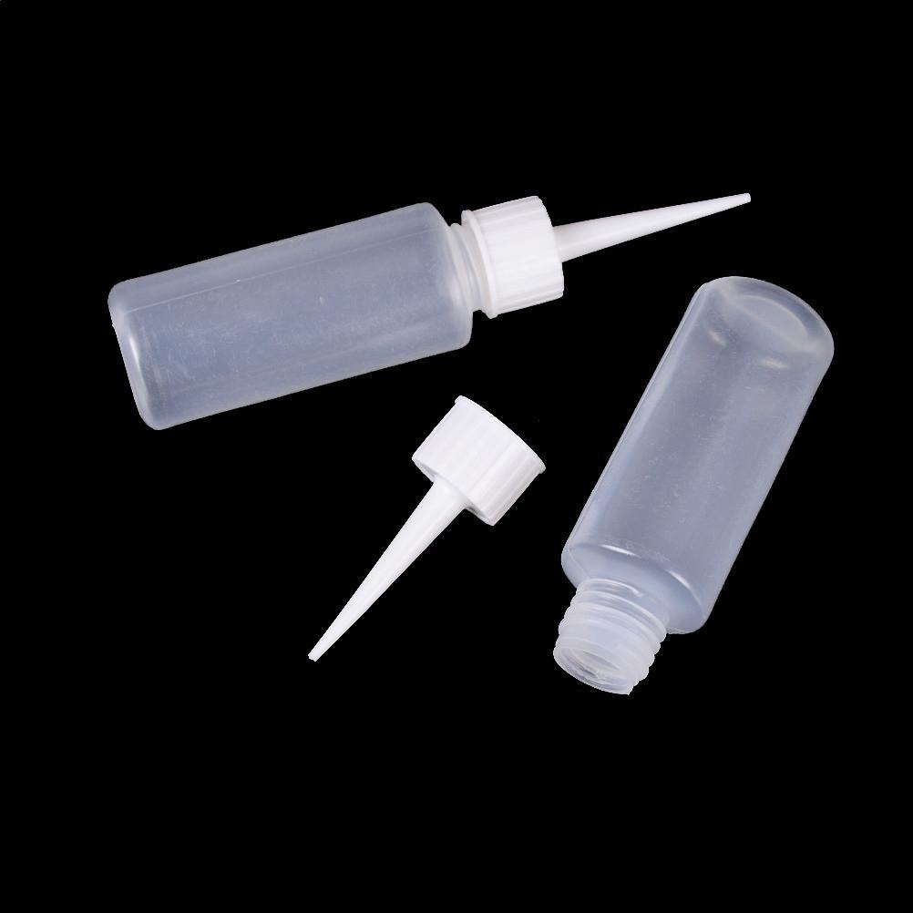 NDY 2 Chiếc 50ml Trống Nhỏ Giọt Có Thể Bóp Chai Chất Lỏng Nhựa Thả Chai Needle2 Chiếc Rỗng Nhỏ Giọt N