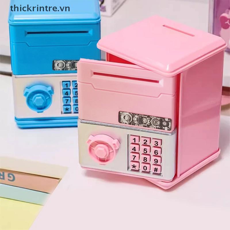 THI Kích Thước Sáng Tạo Tiết Kiệm Ngân Hàng Trẻ Em Lưu Trữ Heo Ngân Hàng Cô Gái cậu bé Hộp Bảo Quản Quà Tặng Sinh Nhật VN