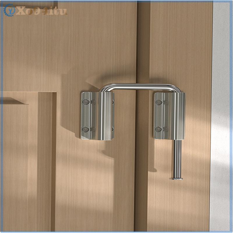 XOITU 1 Cái Khóa Chốt Cửa Hợp Kim Nhôm 90 / 180 Độ Chốt Cổng An Toàn Chống Trộm Khóa Bu Lông Cửa Khóa Cửa Phần Cứng VN