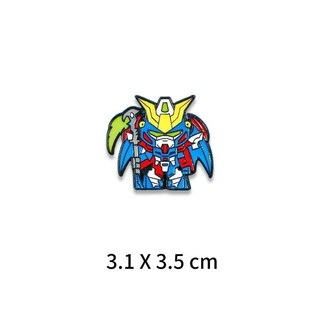 2 Cái / bộ Gundam Robot Di Động Phù Hợp Với Trâm Cài Anime 2D Ngoại Vi Huy Hiệu Túi Trang Trí Pin