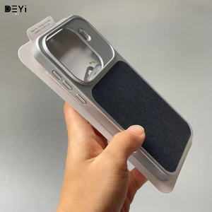 Vải Lanh Denim Cho Oppo findx9pro Ốp Điện Thoại findx9 Da Trơn Cao Cấp Bảo Vệ Thời Trang