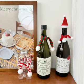 Mũ Len Và Khăn Quàng Cổ Mini Tổng Hợp Trang Trí Noel Xinh Decor Đồ Dùng Timo GQ17