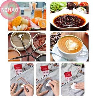 N2HAO Quần Áo Di Động Loại Bỏ Vết Bẩn Khăn Lau Ướt Giặt Vệ Sinh Bụi Bẩn Dầu Tẩy Khăn Lau Nhỏ Giày Trắng Áo Khoác Bụi Bẩn Loại Bỏ Ướt n