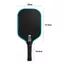 Mái Chèo Bóng Pickleball TOPTOOLCX, Vợt Bóng Pickleball Bề Mặt Mờ T700, Mái Chèo Bóng Pickle Nhẹ được phê duyệt bằng sợi Carbon USAPA