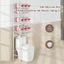 𝐅𝐔𝐑𝐍𝐈𝐒𝐇 𝐅𝐈𝐄𝐒𝐓𝐀 Vệ Sinh Kệ Bồn Cầu 3 Tầng Kệ Máy Giặt Đa Năng Kệ Toilet Nhà Thép Cacbon Phong Cách