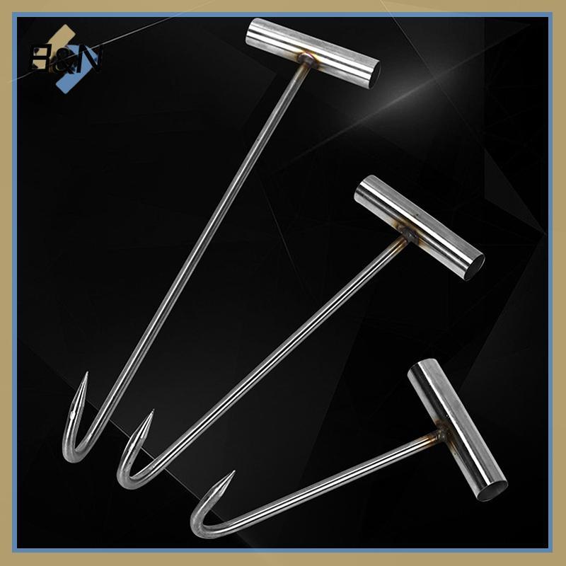 B & N Bếp Xúc Xích Thịt xông khói Chế Biến Thịt T Móc T-Handle Thịt Boning Móc Cho Nhà Bếp Cửa Hàng Đồ Tể Nhà Hàng BBQ Dụng Cụ.