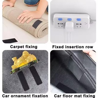 10 / 20 / 30 Cặp Miếng Dán Cố Định Thảm Ô Tô Hai Mặt - Miếng Dán Cố Định Thảm Dính Cao - Thảm Lót Chân Sàn Nhà Băng Chống Trượt