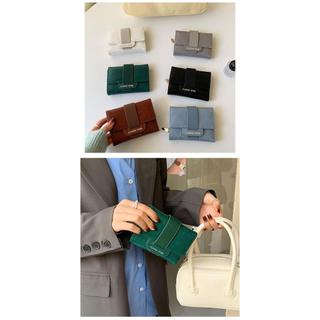 Phiên Bản Hàn Quốc Ví Nữ mini Niche Đơn Giản Hương Thơm Nhỏ Đựng Thẻ Học Sinh Dung Tích Lớn Nhiều Màu Thương Mại Bán Buôn Lớn Hàng Sẵn Có