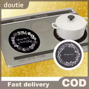 Doutie Thảm lót bếp cảm ứng silicon chống trượt, chịu nhiệt, bảo vệ mặt bếp cho bếp từ