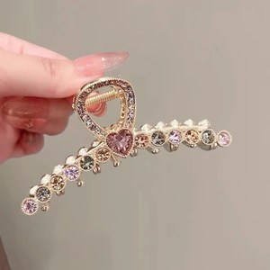 Kẹp tóc phong cách Hàn Quốc với kim cương giả, phù hợp với tóc dày - Mauropoli sẵn sàng