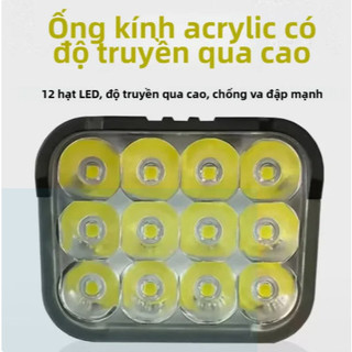 12 Đèn LED Sạc Trước Xe Đạp Có Sừng MTB Đầu Đèn An Toàn Cho Đi Xe Đạp Ban Đêm Chống Nước IPX 5 đèn bán như tôm tươi