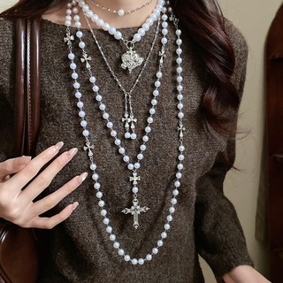 Vòng cổ ngọc trai một mảnh, thời trang và sang trọng, mang lại cảm giác cao cấp