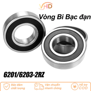 Combo 10 Vòng Bi (Bạc Đạn) Xe Máy 6201/6203 - Chống Bụi, Chống Nước, Hàng Chính Hãng