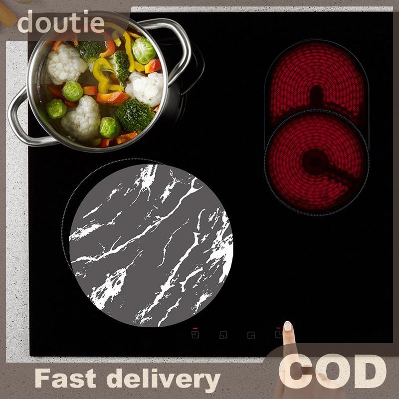 Doutie Thảm lót bếp cảm ứng silicon chống trượt, chịu nhiệt, bảo vệ mặt bếp cho bếp từ