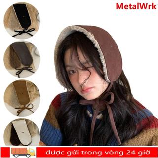Máy sưởi tai METALWRK, Bịt tai sang trọng mềm mại Lambswool / Chamois, Vỏ tai bảo vệ lạnh ấm áp mùa đông