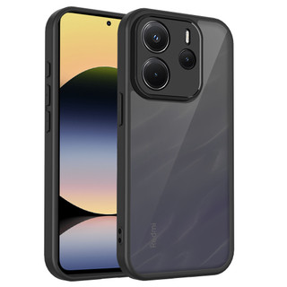 Dành Cho Redmi Note 14 4G / 5G Ốp điện thoại Cứng Mờ Da-Cảm Giác Mềm Khung TPU Chống Sốc Mỏng Vỏ