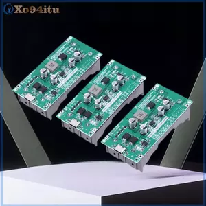 XOITU 3A UPS công suất cao 18650 Sạc tăng cường 5V / 12V Mô-đun cấp nguồn sạc và xả đồng thời VN