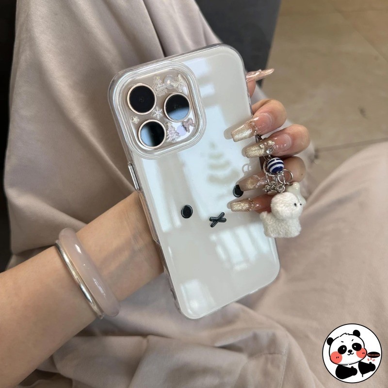 Ốp Điện Thoại Rilakkuma Dễ Thương Có Mặt Dây Chuyền Chó Cho Redmi Note 15 14 14S 13 12 Turbo 12S 11 Pro Plus Speed SE 11S 10 9 Pro Max 10S 9S 9T 5G 4G Vỏ IMD Gấu Dễ Thương