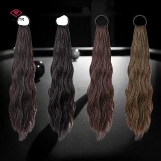 HWETR - Giả tóc đuôi ngựa tự nhiên cho nữ, thoáng mát và co giãn với dây buộc thấp, phù hợp hàng ngày