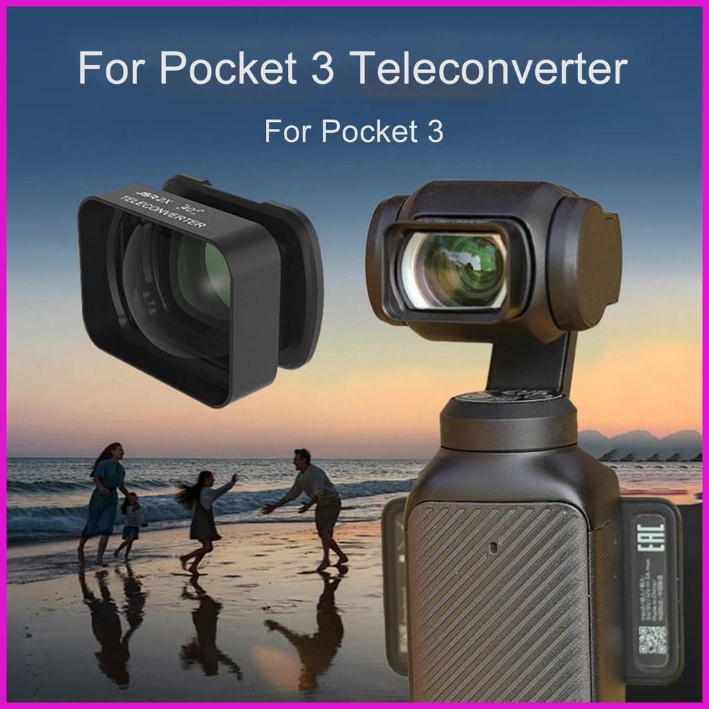 Dành Cho DJI Osmo Pocket 3 Camera Zoom Lens Bộ Lọc Từ Tính Chuyên Nghiệp Cận Cảnh Macro Chụp Ảnh Ống Kính lyuvn