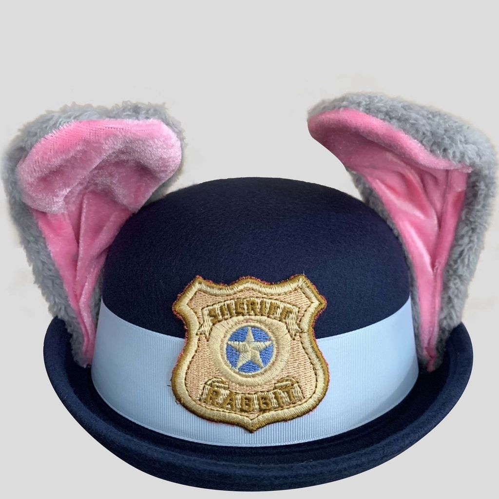 YT4 Mũ Chụp Hình Phong Cách Judy Rabbit từ Zootopia - Tai Thỏ Cute, Phụ Kiện Tóc Hấp Dẫn
