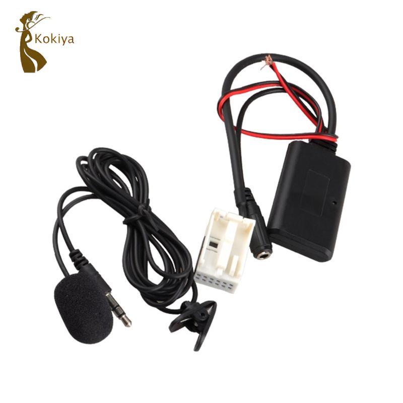 Cáp âm thanh ô tô, Bộ chuyển đổi cáp AUX âm thanh nổi có micrô, Đầu nối 12Pin